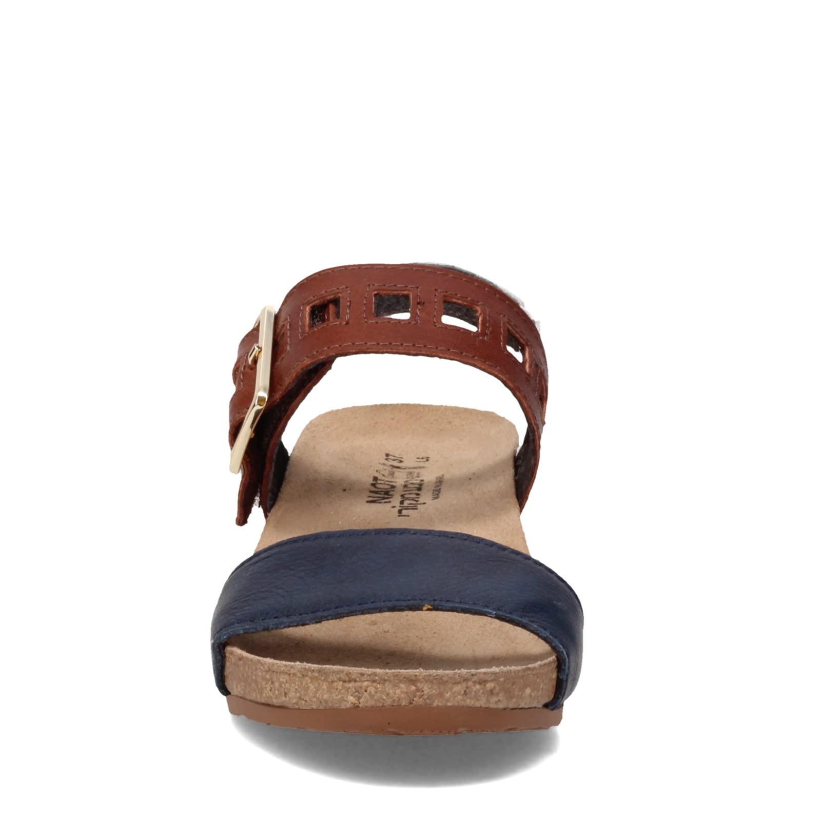 Naot Footwear Dynasty Women’s Wedge Sandal with Cork Footbed and Arch Support - Adjustable Three-Strap Sandal With Backstrap - Comfort and Support – Lightweight and Perfect for Travel - Narrow to Medium to Narrow Fit