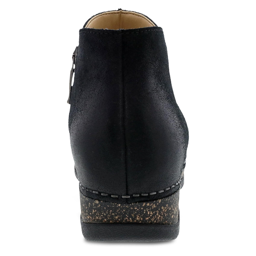 Dansko Makara Ankle Boot - Dual-Density Cork/EVA Midsole and Lightweight Rubber Outsole Provide Durable and Comfortable Ride on Patented Stapled Construction