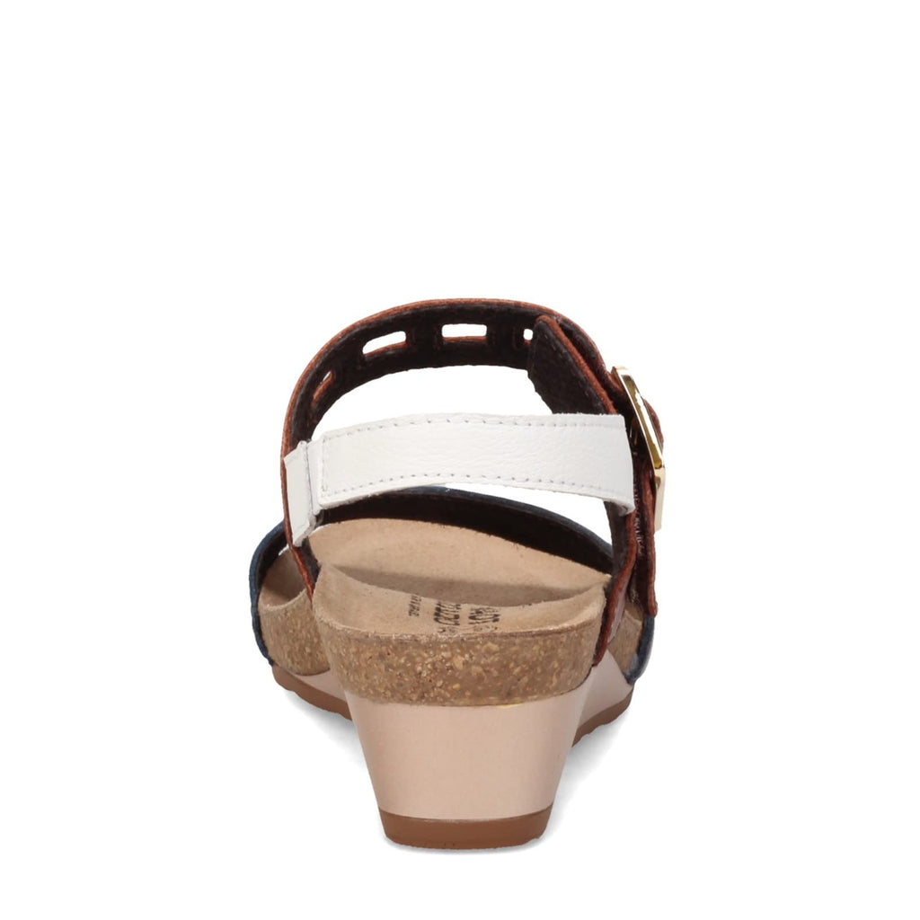 Naot Footwear Dynasty Women’s Wedge Sandal with Cork Footbed and Arch Support - Adjustable Three-Strap Sandal With Backstrap - Comfort and Support – Lightweight and Perfect for Travel - Narrow to Medium to Narrow Fit